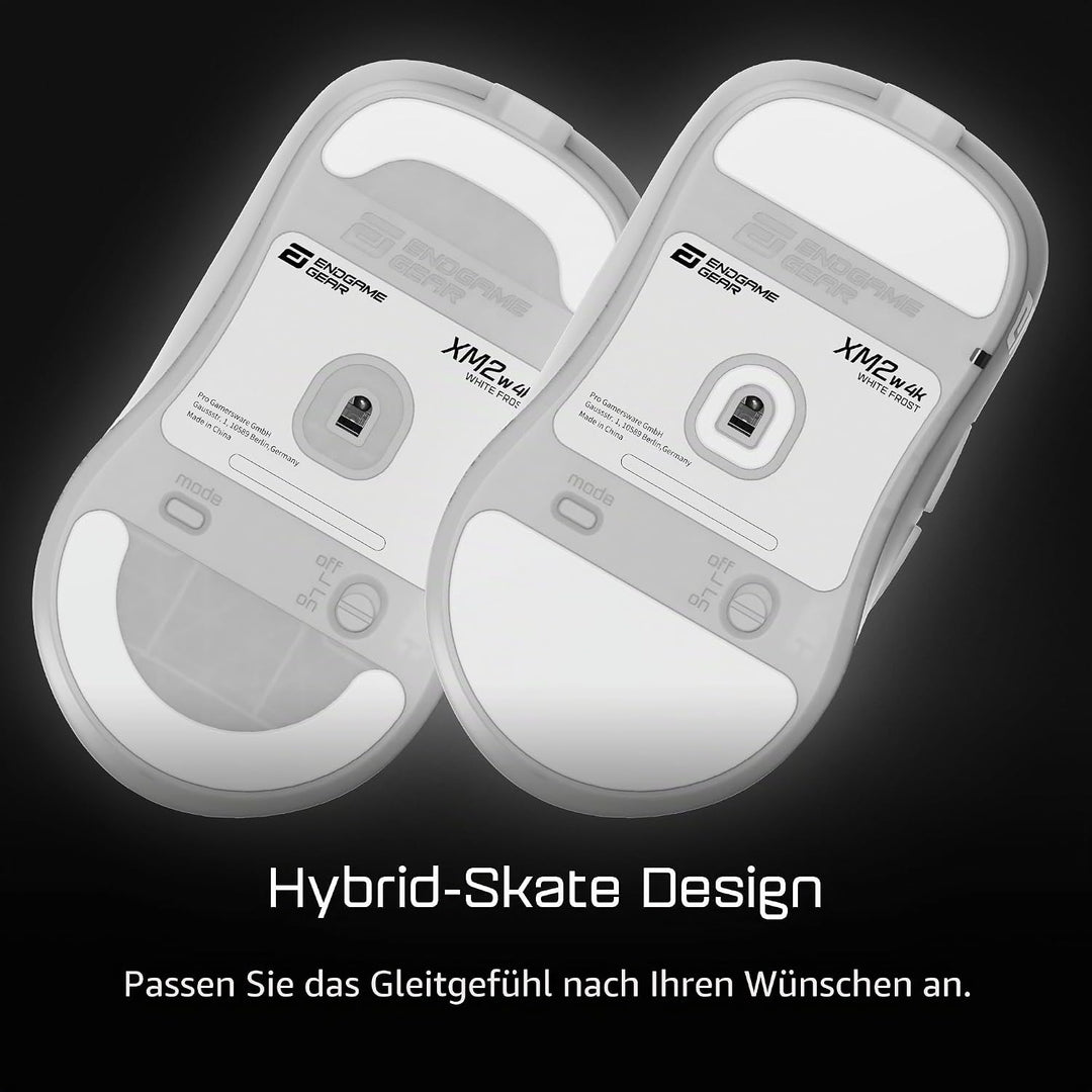 ENDGAME GEAR XM2w 4k Wireless Gaming Maus, kabellos - White Frost