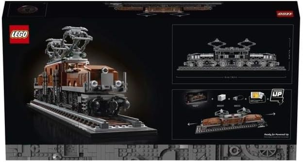 LEGO Creator 10277 Lokomotive, Krokodil, 1271 Stück