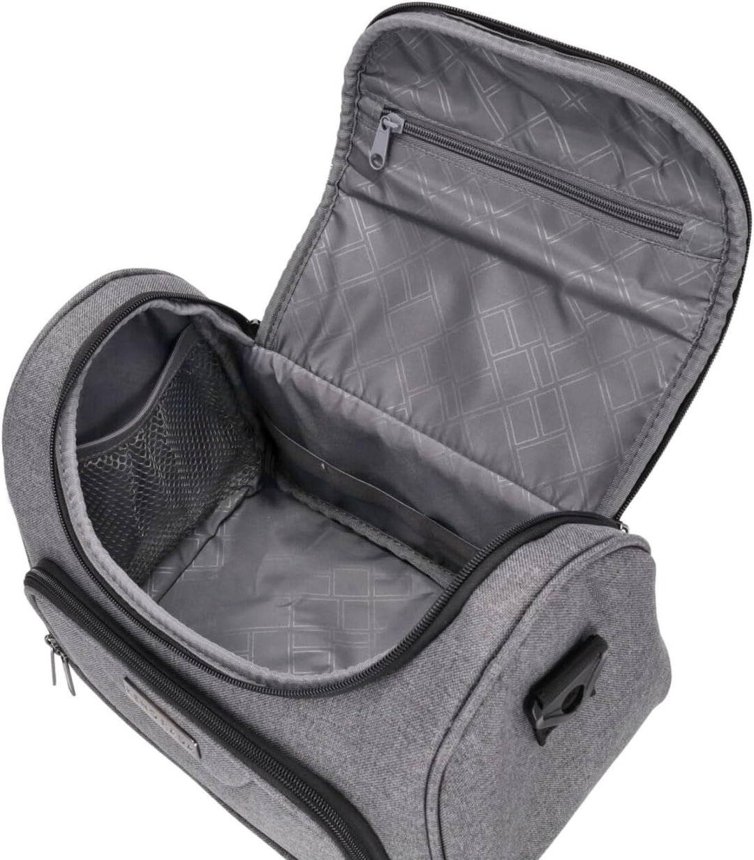 Beautycase SoftLITE | Reise Kulturtasche für unterwegs | praktische Aufteilung, Vier Fächer und Schl