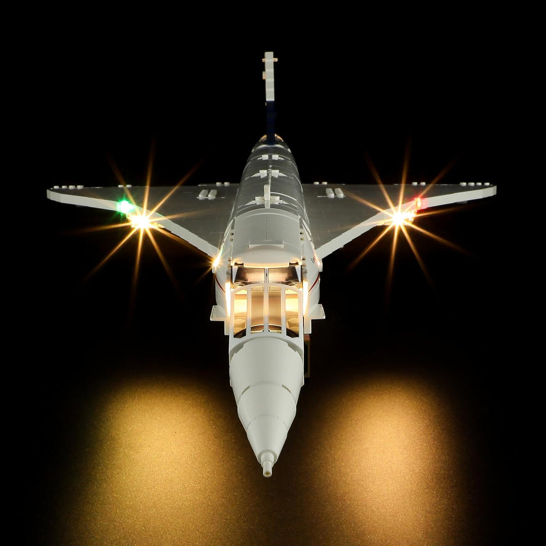LIGHTAILING LED Licht für LEGO 10318 Concorde | LED-Beleuchtungsset, einfache Installation, versteck