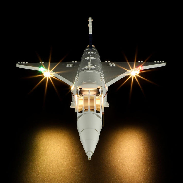 LIGHTAILING LED Licht für LEGO 10318 Concorde | LED-Beleuchtungsset, einfache Installation, versteck