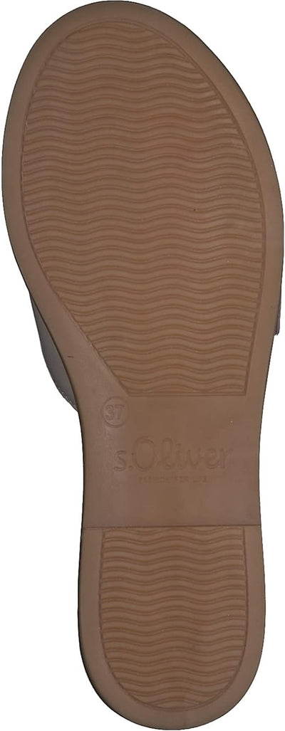 s.Oliver Damen Pantolette 5-27111-20 36 EU Nude Coral, 36 EU Nude Coral