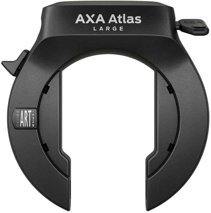 AXA Atlas Large + ULC 130 Einsteckkette + Satteltasche – Rahmenschloss Set – Sicherheitsstufe 14 – S
