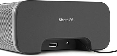 Pure Siesta S6 Bluetooth Radiowecker (Digitalradio, CrystalVue Display, Bluetooth, DAB/DAB+ und UKW,