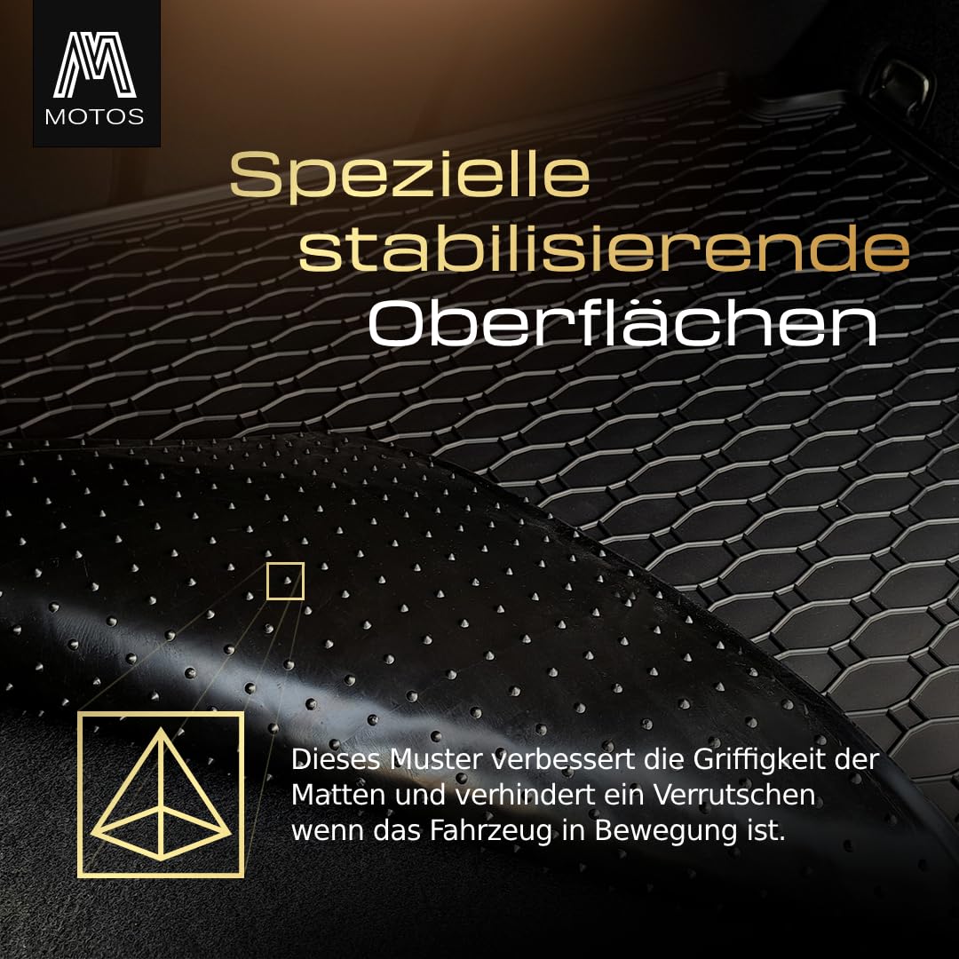 M MOTOS Kofferraum schutzmatte passt für Nissan Juke ab 2020 Verbessern Sie Ihren Reisekomfort mit A