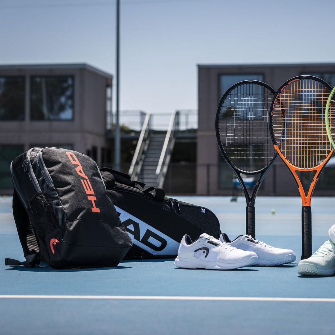 HEAD Base Backpack Tennisrucksack 17 L Schwarz/Orange, Schwarz/Orange