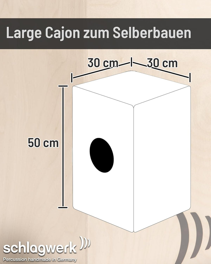 Schlagwerk - CBA20S - SPL montierbare Cajon - Large