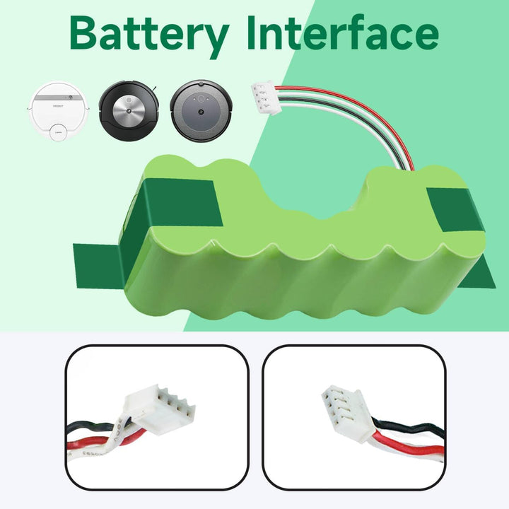 CITYORK 12V 3500 mAh Kehrmaschine ersetzt Akku kompatibel mit ECOVACS Deebot 900, 700, M88, DE33, DE