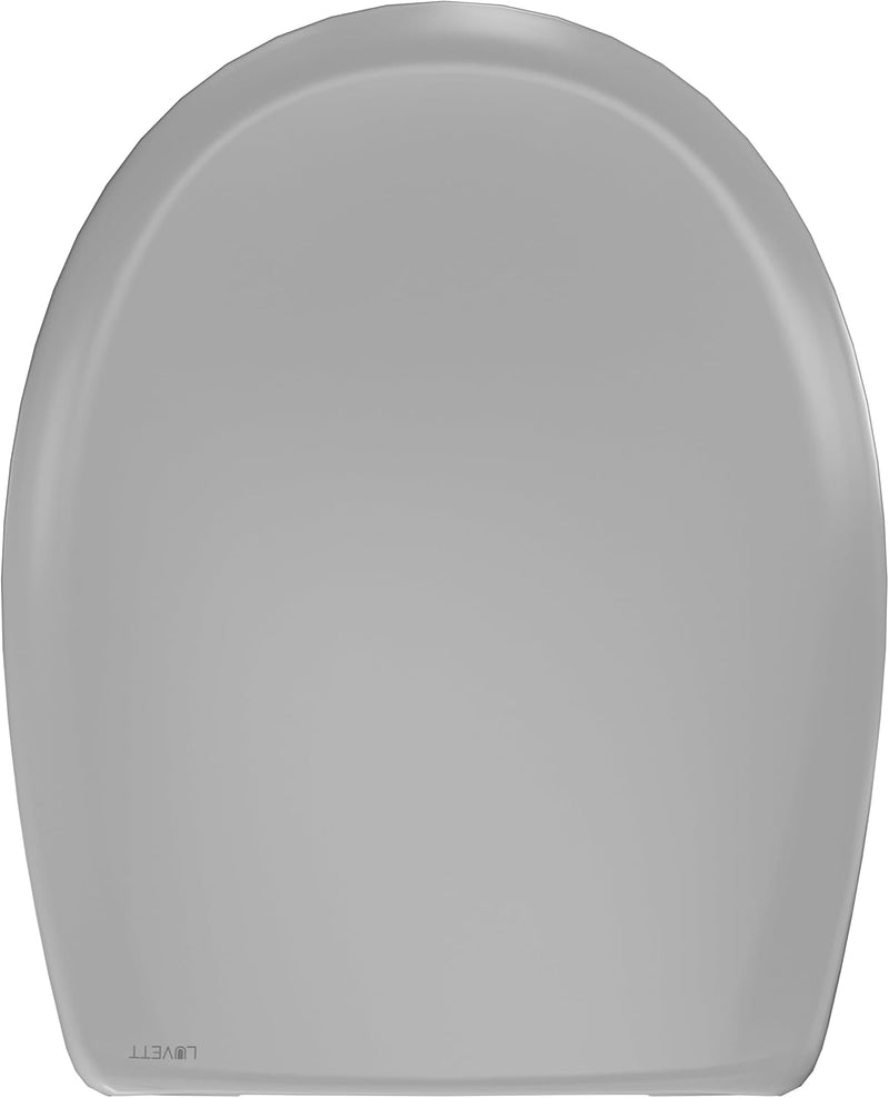 LUVETT® Toilettendeckel mit Absenkautomatik C770 oval, WC-Sitz mit 3 Befestigungsvarianten zur Wahl,