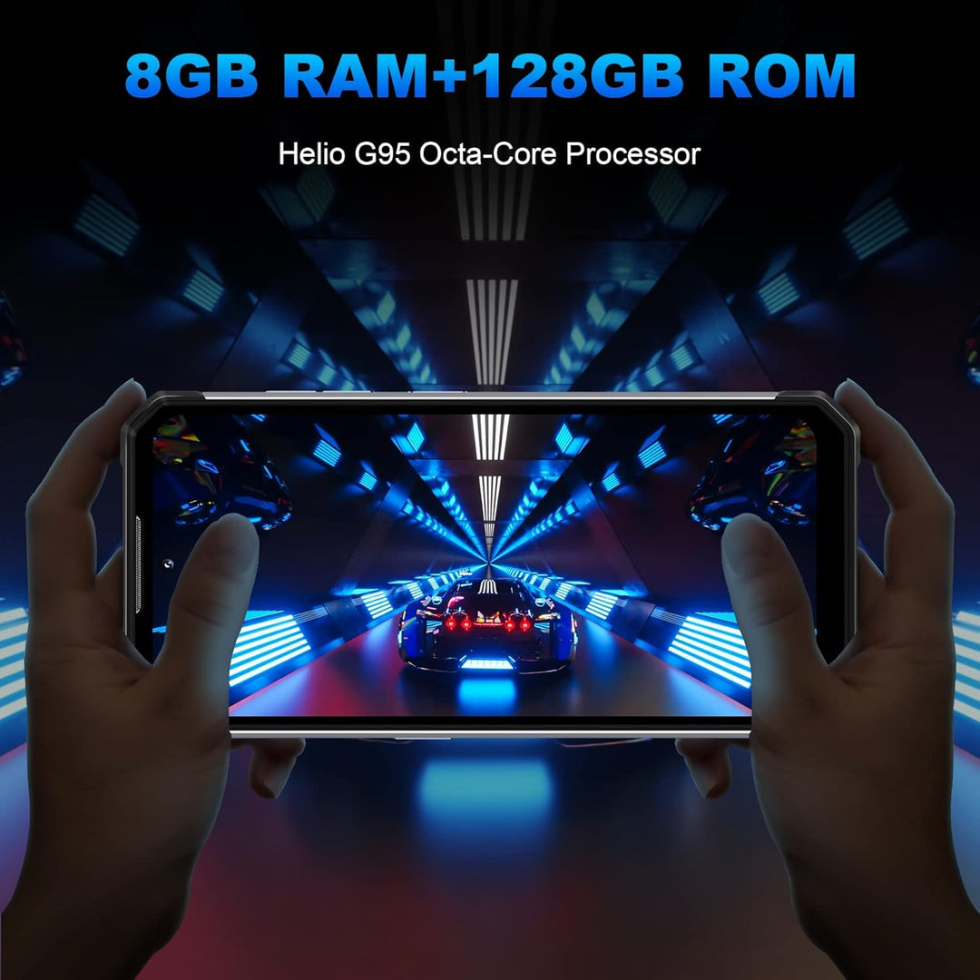 OUKITEL WP17 (2022) Smartphone ohne Vertrag, 6,78 Zoll Dispaly, 8300mAh Grosse Akku, 8GB +128GB Octa