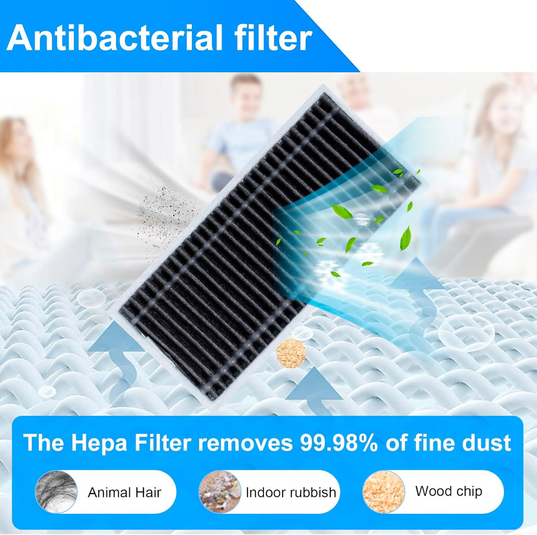 Ersatzteile ZubehörSet für ECOVACS DEEBOT T80S Omni/X9 PRO Omni/X11 PRO Omni Saugroboter, 1 Anti-Ver