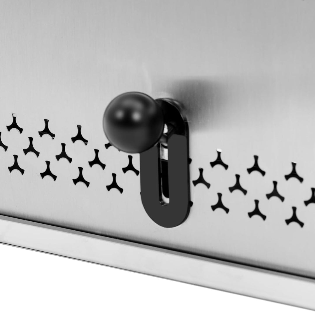 Royal Catering Gastronomie-Toaster für 6 Scheiben 2500 W 5-min-Timer herausnehmbare Krümelschublade