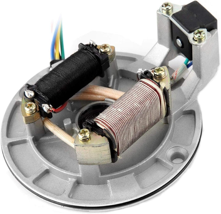 Stator Zündspule, Stator Spule Coil JH70 Statorplatte Pickup Magneto Starter Zündspule Rotor Roller