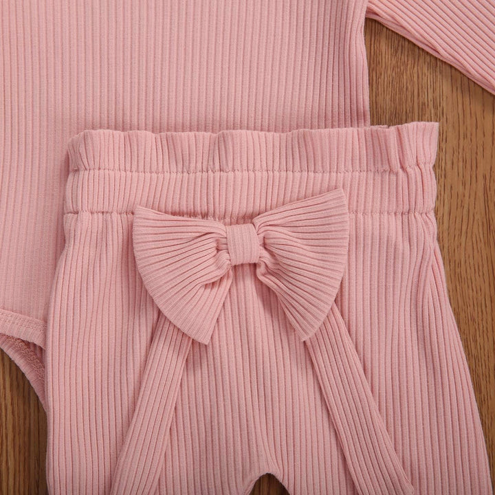 Geagodelia Babykleidung Set Baby Mädchen Kleidung Outfit Langarm Body Strampler + Hose Neugeborene W