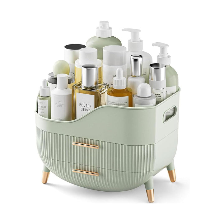 Makeup-Organizer mit Schubladen, Grosse Kosmetik-Aufbewahrung für Schminktisch, Kosmetik-Vitrine mit