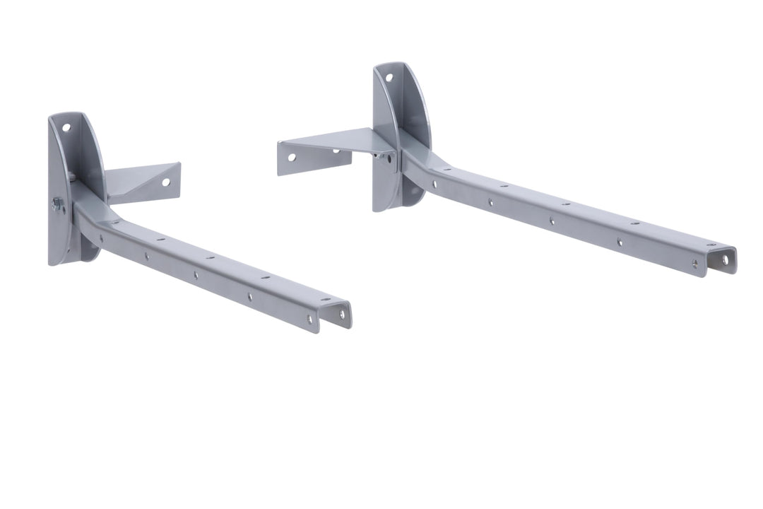 Sauvic Wäscheständer für die Wand, grau, klappbarer, 54 cm.