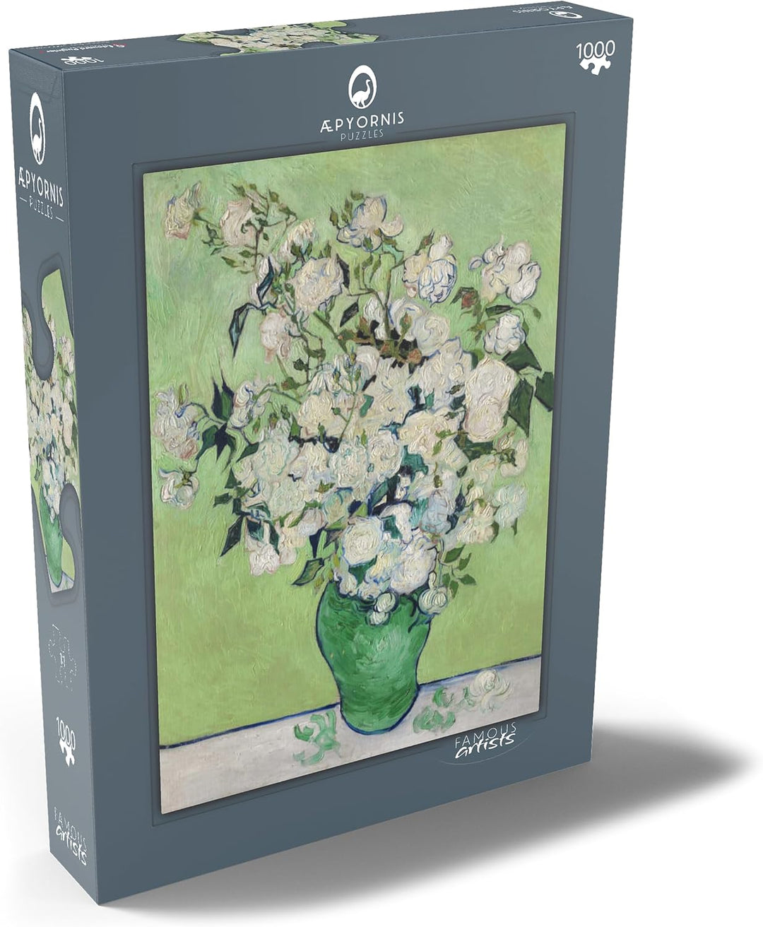 Roses (1890) by Vincent Van Gogh - Premium 1000 Teile Puzzle - MyPuzzle Sonderkollektion von Æpyorni