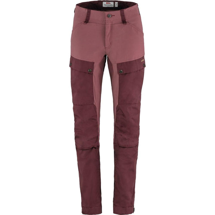 FJÄLLRÄVEN Damen Hose Keb Trousers W 36 Port-tisch Violett, 36 Port-tisch Violett