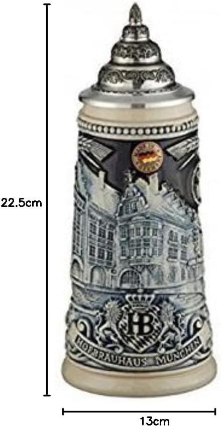 Bierkrug Hofbräuhaus München HB Reliefseidel 0,25 Liter Bierseidel King Werk KI 1000177
