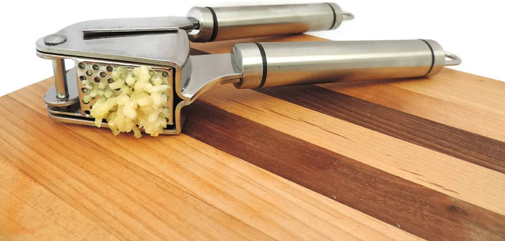 Gadget-Hero Silikon Knoblauchschäler + Knoblauchpresse – Spülmaschinenfest, robust & leicht zu reini