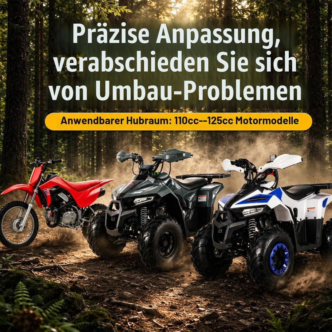 Vergaser 22mm Handchoke PZ22 Ansaugkrümmer Vergaser für CRF70 /110 /125cc Dirt Pit Bike ATV Quad Pit