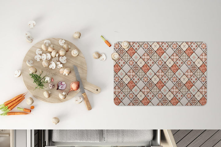KitchenYeah© Platzsets Abwaschbar 6-Teilig 45x30 cm Tischsets Platzdeckchen rutschfeste Platzset Unt