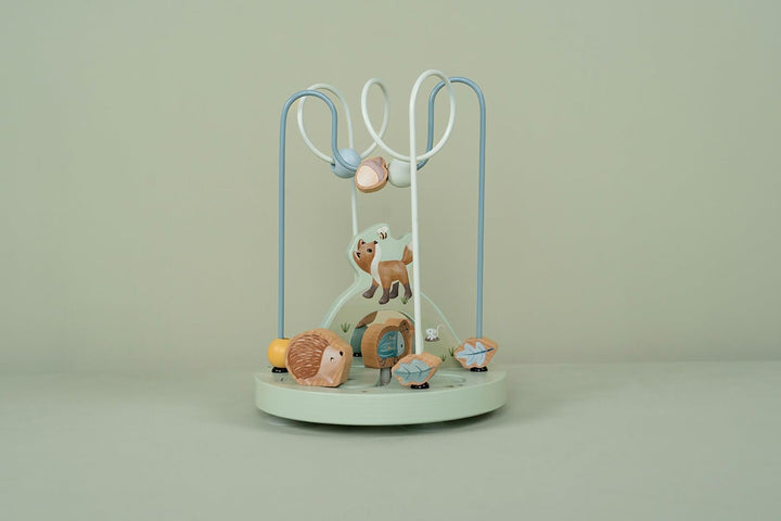 Little Dutch 7248 FSC Holz Aktivitätsspirale Motorikschleife - Forest Friends