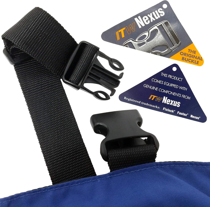 Fladen Rescue-System – 50N 857 Schwimmhose und Trägerhose ITW Nexus Schnallen verstellbare Träger –