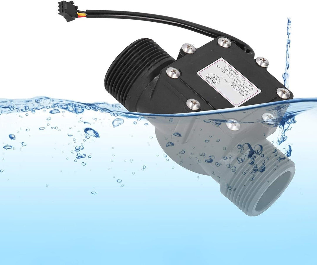 Wasserdurchflusssensor YF-DN32 G1.25in Brauchwasserdurchflussmesser, Rohrwasserdurchflussmesserzähle