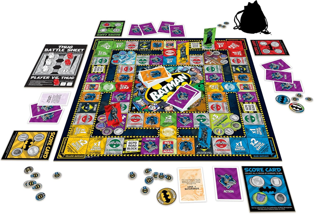 Aquarius Batman Road Trip Board Game