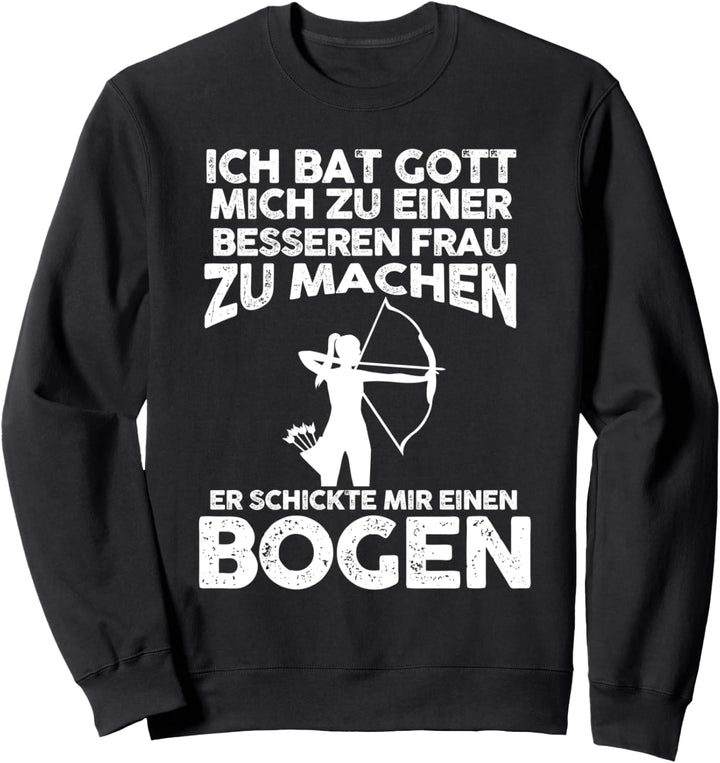 Bogenschiessen Sweatshirt