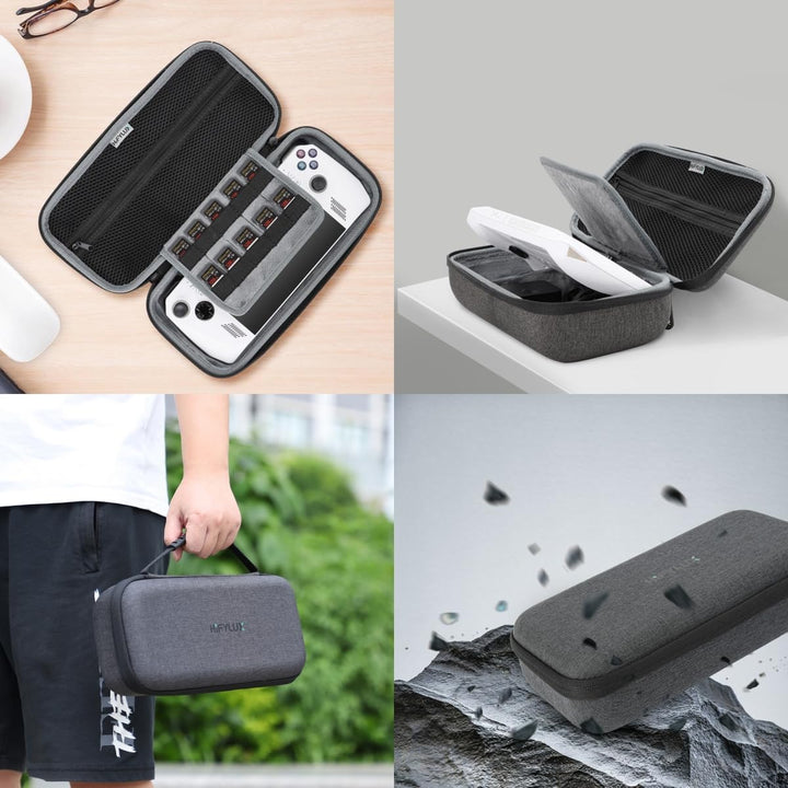 Taoricen Aufbewahrungstasche für ROG Ally Gaming-Konsolen, tragbare Handheld-Hartschalen-Schutzhülle