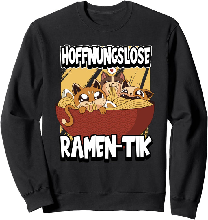 Anime Hoffnunglose ramen-tik Figur Cosplay Manga Lustig Sweatshirt
