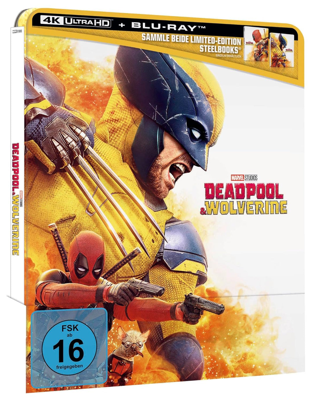 Deadpool & Wolverine – Limitiertes Steelbook „Wolverine“ (4K Ultra HD) (+ Blu-ray), 4K