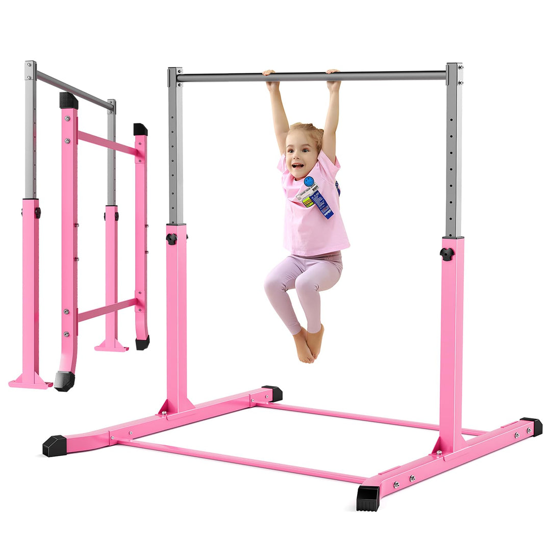 Mosebears Gymnastikstange, Heimgymnastikausrüstung für Kinder im Alter von 3–15 Jahren, stabile Stah