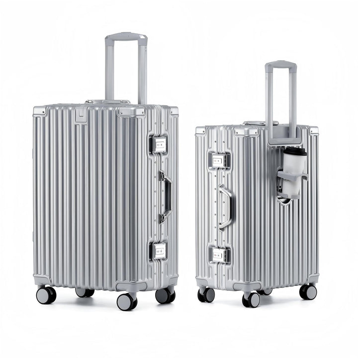 Grösse Koffer L 73cm - Alurahmen Hartschalenkoffer aus 100% Polycarbonat, ca. 90L - Premium Reisekof