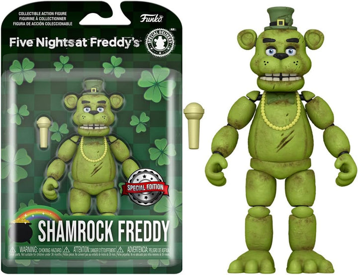 Funko Action Figure: Five Nights at Freddy's (FNAF) - Shamrock Freddy Fazbear - Sammlerstück - Gesch