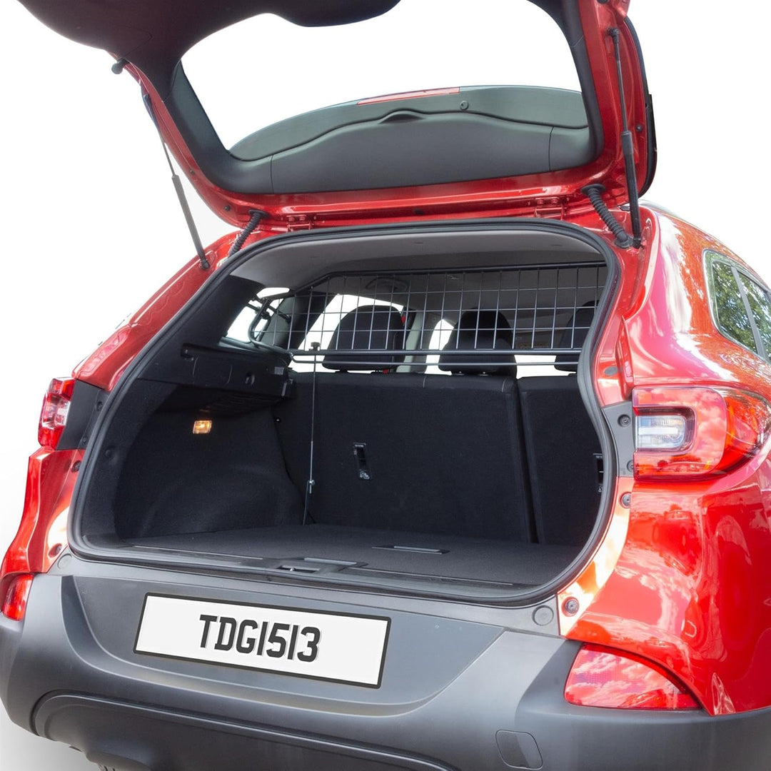 Travall Hundegitter für Renault Kadjar 2015-2022, fahrzeugspezifisches Trenngitter für den Kofferrau