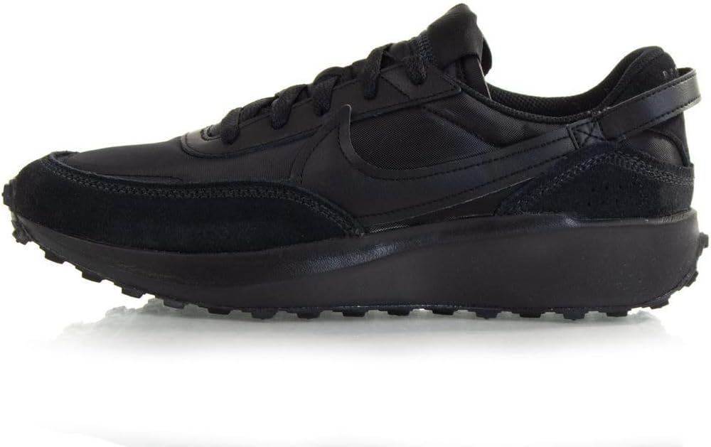 NIKE Herren Waffle DebutSneaker 40 EU Schwarz Schwarzer Noir Anthrazit, 40 EU Schwarz Schwarzer Noir
