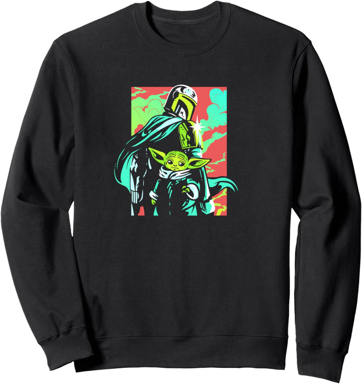 Star Wars Neon Mando Sweatshirt