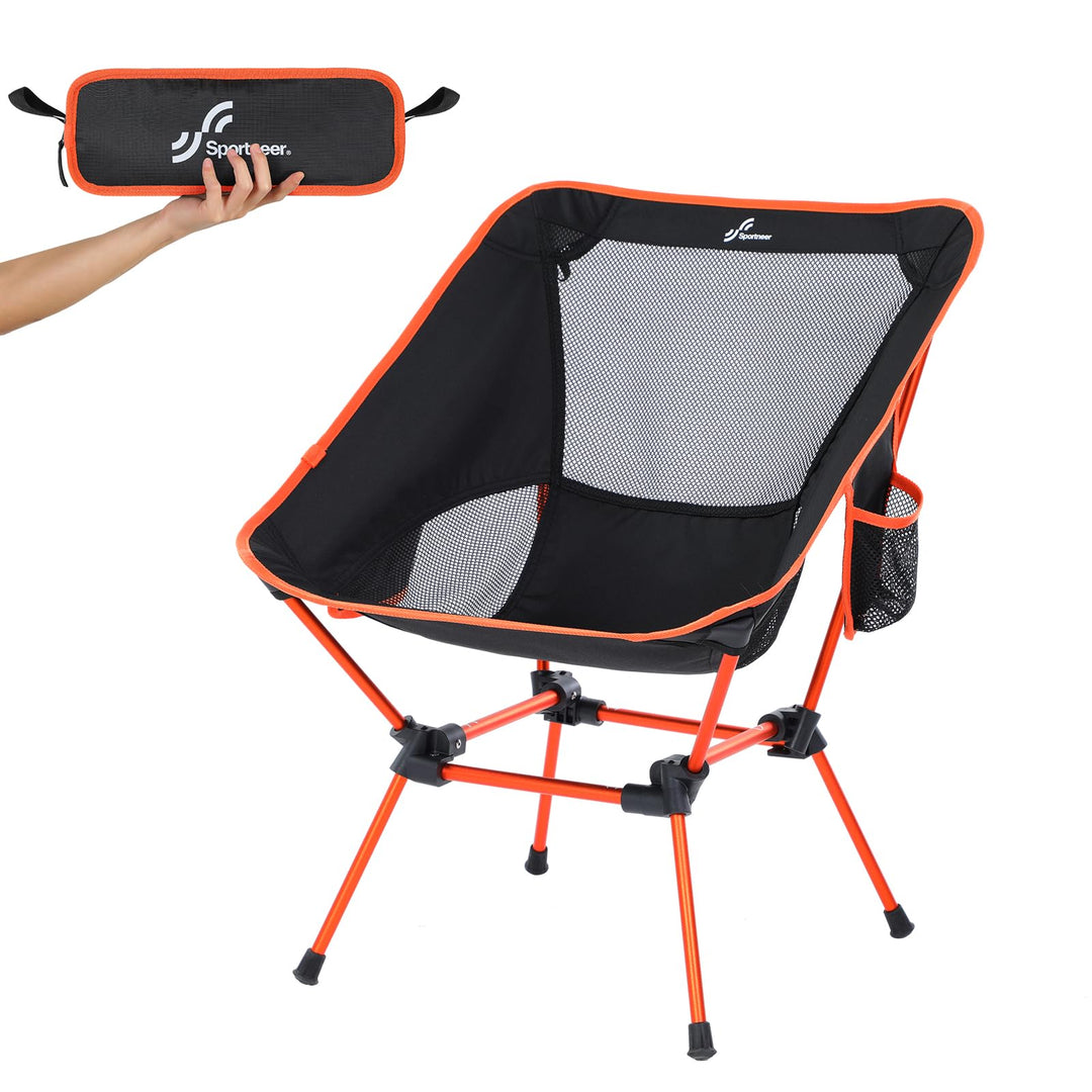 Sportneer Campingstuhl Faltbar Camping Stuhl Tragbarer Campingstühle 150Kg Faltstuhl Ultraleichter P