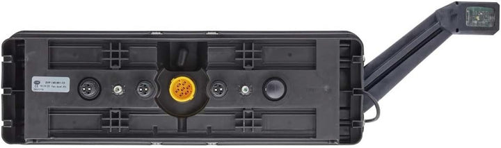HELLA - Heckleuchte - Hybrid - 24V - Anbau/geschraubt - Lichtscheibenfarbe: glasklar - Stecker: Easy