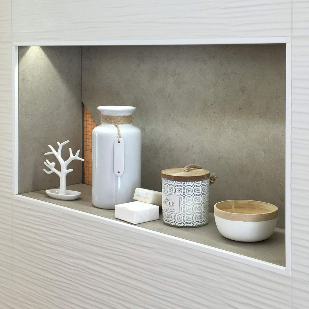 Schlüter® KERDI BOARD NLT Wandnische mit Liprotec-LED (711 x 305 x 89, RGB+ weiss) 711 x 305 x 89 Rg