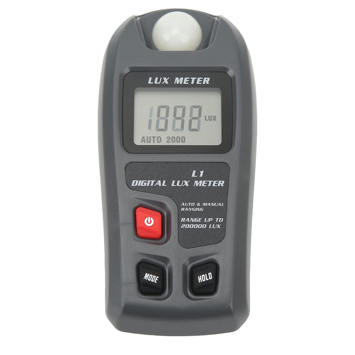 LCD-Anzeigen-Photometer Digitaler Beleuchtungsstärke-Belichtungsmesser für Fotografie-Pflanzen LED-W
