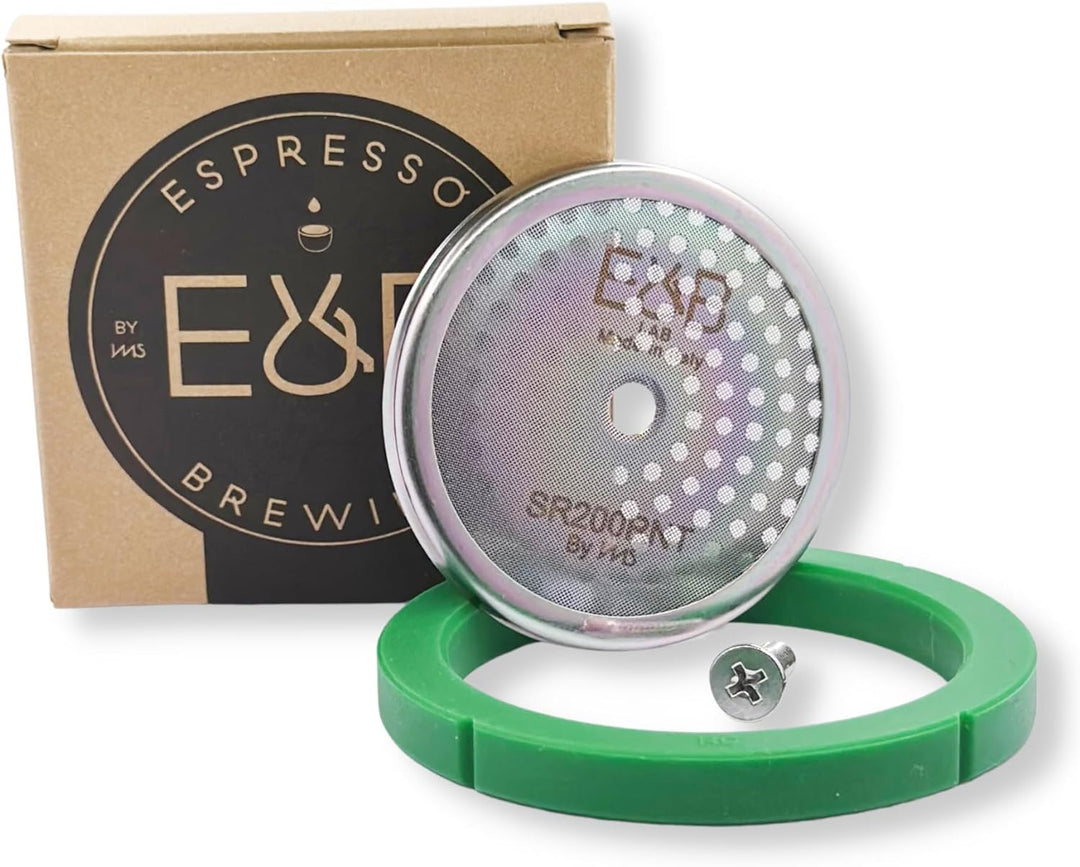 Tune Up Kit für Rancilio Silvia Espresso. Nanotech Verstärkter Bildschirm, Cafelat-Dichtung, flache