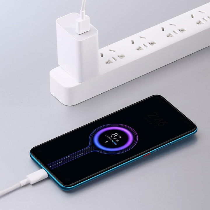 33W TURBOCHARGE Ladegerät MDY-11-EZ für Original Xiaomi Netzteil 6A USB C 2 Meter Ladekabel Adapter