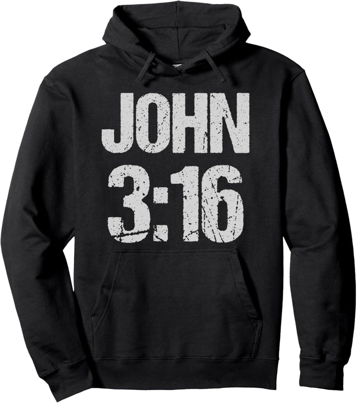 John 3:16 Pullover Hoodie