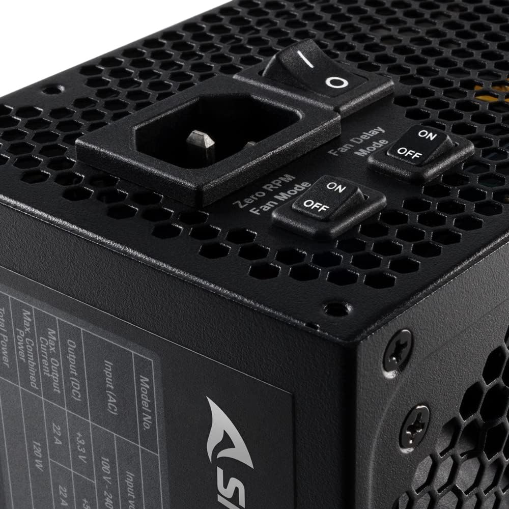 Sharkoon SilentStorm Cool Zero (650W, 80 Plus Gold, Vollmodular), 650W