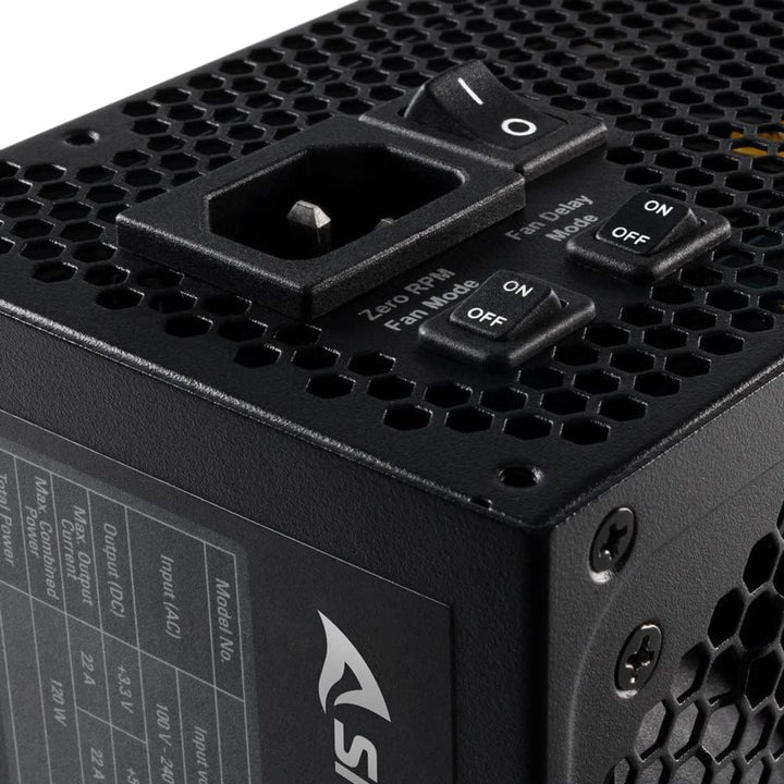 Sharkoon SilentStorm Cool Zero (650W, 80 Plus Gold, Vollmodular), 650W