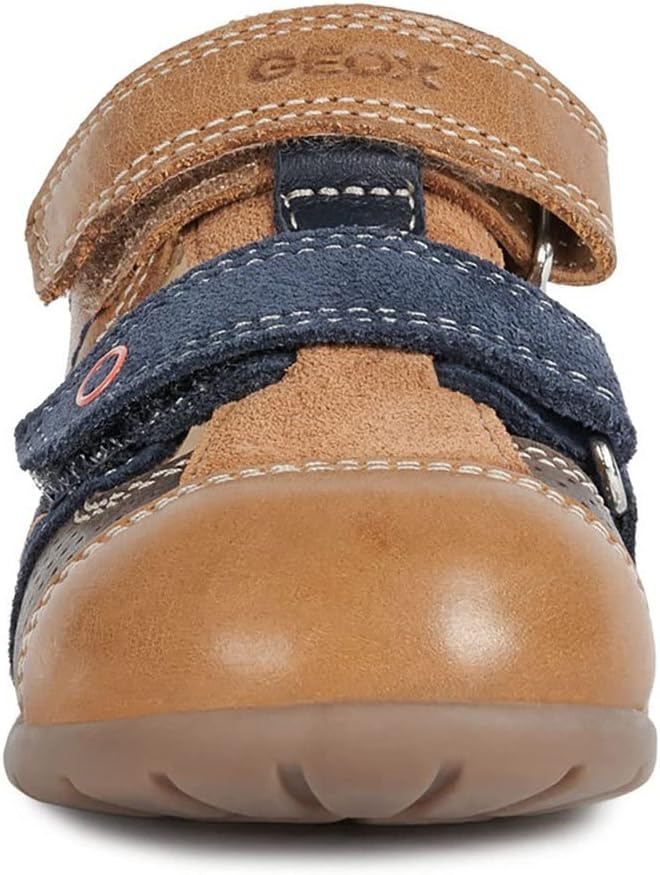 Geox B Kaytan A Lauflernschuhe 22 EU Caramel Navy, 22 EU Caramel Navy